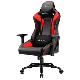 Игровое компьютерное кресло Sharkoon Elbrus 3, Black/Red фото