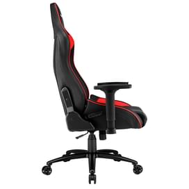 Игровое компьютерное кресло Sharkoon Elbrus 3, Black/Red фото