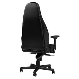 Игровое компьютерное кресло Noblechairs Icon, Black/Gold (NBL-ICN-PU-GOL) фото