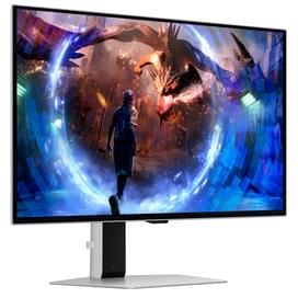 Игровой Монитор 27" Samsung Odyssey G6 LS27DG600SIXCI 2560x1440 16:9 OLED 360 ГЦ (HDMI+DP) Silver фото