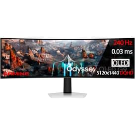 Игровой Монитор 49" Samsung OLED G9 LS49CG930SIXCI 5120x1440 32:9 240ГЦ (HDMI+DP) Curved Silver фото