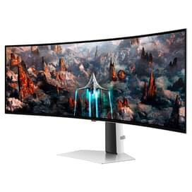 Игровой Монитор 49" Samsung OLED G9 LS49CG930SIXCI 5120x1440 32:9 240ГЦ (HDMI+DP) Curved Silver фото