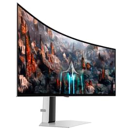 Игровой Монитор 49" Samsung OLED G9 LS49CG930SIXCI 5120x1440 32:9 240ГЦ (HDMI+DP) Curved Silver фото