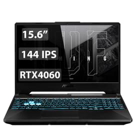 Игровой ноутбук Asus TUF Gaming A15 Ryzen 5 7535HS / 16ГБ / 512SSD / RTX4060 8ГБ / 15.6 / DOS / (FA507NV-LP133) фото
