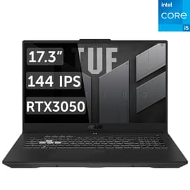 Игровой ноутбук Asus TUF Gaming F17 i5 12500H/ 16ГБ / 512SSD / RTX3050 4ГБ / 17.3 / DOS / (FX707ZC4-HX095) фото