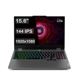 Игровой ноутбук Lenovo LOQ 15AHP9 / Ryzen 5 8645HS / 16GB / SSD512GB / RTX4050 GDDR6 / DOS / 15.6" / (83DX00BPRK) фото