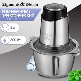 Измельчитель Zigmund&Shtain CH-31 R фото