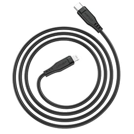 Кабель ACEFAST, USB-C to Lightning, TPE, black (C3-01bk - ACEFAST) фото