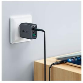 Кабель ACEFAST, USB-C to USB-C 100W aluminum alloy charging data cable, black (C4-03 - ACEFAST) фото