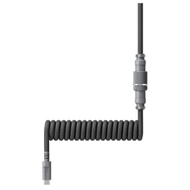Кабель для клавиатуры HyperX USB-C Coiled Cable, Grey (6J678AA) фото