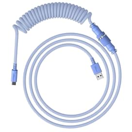 Кабель для клавиатуры HyperX USB-C Coiled Cable, Light Purple (6J682AA) фото