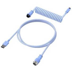 Кабель для клавиатуры HyperX USB-C Coiled Cable, Light Purple (6J682AA) фото