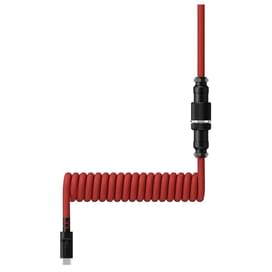 Кабель для клавиатуры HyperX USB-C Coiled Cable, Red/Black (6J677AA) фото