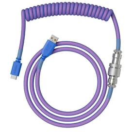 Кабель для клавиатуры USB 2.0 - Type-C Glorious Coiled Cable, Nebula (GLO-CBL-COIL-NEBULA) фото