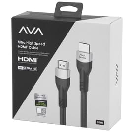 Кабель HDMI-HDMI AVA 5м 2.1 Plug 8K Black (AVA-PF331A-0500) фото