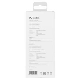 Кабель Type-C + Lightning - Type-C + USB, 3A, NEO, 1м, Черный (Type-C/A - 8pin/C, 1m) фото