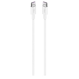 Кабель ttec Type-C - Type-C  65W Fast Charge Cable, White,200cm (2DK45B) фото