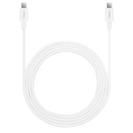 Кабель ttec Type-C - Type-C  65W Fast Charge Cable, White,200cm (2DK45B) фото