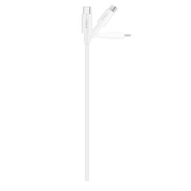 Кабель ttec Type-C - Type-C  65W Fast Charge Cable, White,200cm (2DK45B) фото