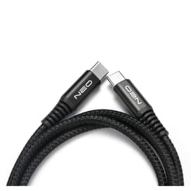 Кабель Type-C - Type-C, Neo, 1м, 100W, Black (NEO-TYPEC100W) фото