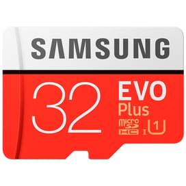 Карта памяти MicroSD 32GB Samsung Evo+, UHS-I 95MB/s, Class 10 + SD Adapter (MB-MC32GA/RU) фото