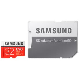 Карта памяти MicroSD 32GB Samsung Evo+, UHS-I 95MB/s, Class 10 + SD Adapter (MB-MC32GA/RU) фото
