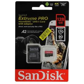 Карта памяти MicroSD 128GB SanDisk, UHS-I 170MB/s, Class 10 (SDSQXCY-128G-GN6MA) фото