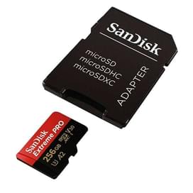 Карта памяти MicroSD 256GB SanDisk, UHS-I 170MB/s, Class 10 (SDSQXCZ-256G-GN6MA) фото