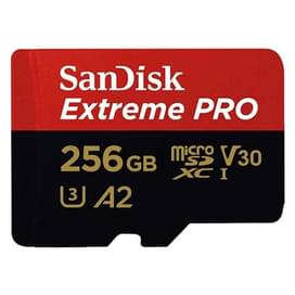 Карта памяти MicroSD 256GB SanDisk, UHS-I 170MB/s, Class 10 (SDSQXCZ-256G-GN6MA) фото