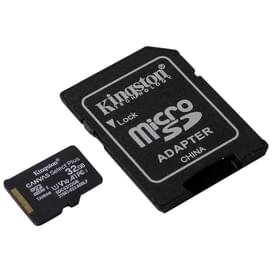 Карта Памяти MicroSDHC 32GB Kingston Canvas Select Plus UHSI V10 A1 TLC + SD Adapter (SDCS2/32GB) фото