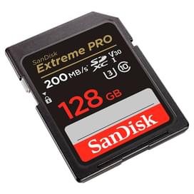 Карта памяти SanDisk 128 ГБ Extreme PRO SDXC UHS-I, V30, U3 (SDSDXXD-128G-GN4IN) фото