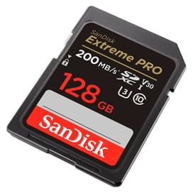 Карта памяти SanDisk 128 ГБ Extreme PRO SDXC UHS-I, V30, U3 (SDSDXXD-128G-GN4IN) фото