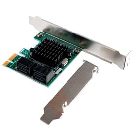 Карта расширения PCI-e ORICO PAS-4U для 4xSATA, 6Gbps фото