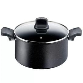 Кастрюля 24см Black Stone Tefal G2814602 фото