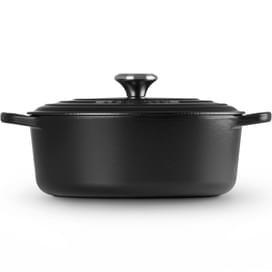 Кастрюля овальная 27см чугун Черный S LE CREUSET 21178270000430 фото