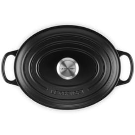 Кастрюля овальная 27см чугун Черный S LE CREUSET 21178270000430 фото