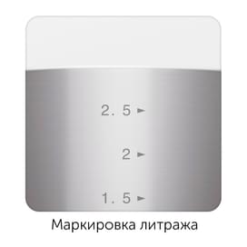 Кастрюля со стеклянной крышкой, 20см /3,2л Olina Nadoba 726412 фото
