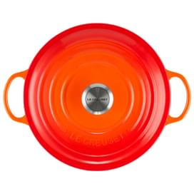 LE CREUSET шойын қазаны, 26 см Сарғылт лава 21114260900430 фото
