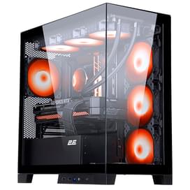ПК корпус 2E FANTOM GK701B MiniTower, window, Black mATX (GK701B) фото