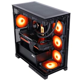 ПК корпус 2E FANTOM GK701B MiniTower, window, Black mATX (GK701B) фото
