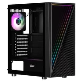 ПК корпус 2E Gaming INFINITY MidTower, window, Black ATX (2E-G205A) фото