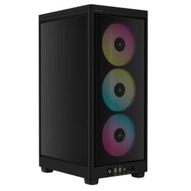 ПК корпус Corsair iCUE 2000D RGB AIRFLOW MiniTower, Black m-ITX (CC-9011246-WW) фото