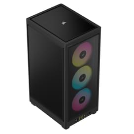 ПК корпус Corsair iCUE 2000D RGB AIRFLOW MiniTower, Black m-ITX (CC-9011246-WW) фото