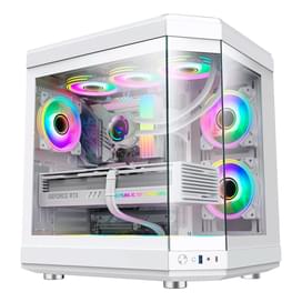 ПК корпус GameMax HYPE MidTower, window, White ATX фото