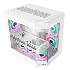 ПК корпус GameMax HYPE MidTower, window, White ATX фото