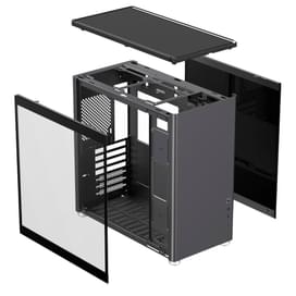 GameMax SPARK PRO BLACK Mid-Tower, window, Black ATX кейсі фото