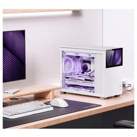 ПК корпус Jonsbo D31 STD SCREEN MiniTower, window, White mATX (D31 STD SC White) фото