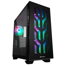 ПК корпус Sharkoon ELITE SHARK CA300T MidTower, window, Black, EATX (ELITE SHARK CA300T Black) фото