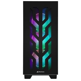 ПК корпус Sharkoon ELITE SHARK CA300T MidTower, window, Black, EATX (ELITE SHARK CA300T Black) фото