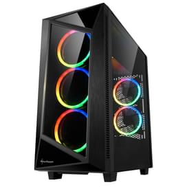 ПК корпус Sharkoon REV200 MidTower, window, Black, ATX (REV200) фото